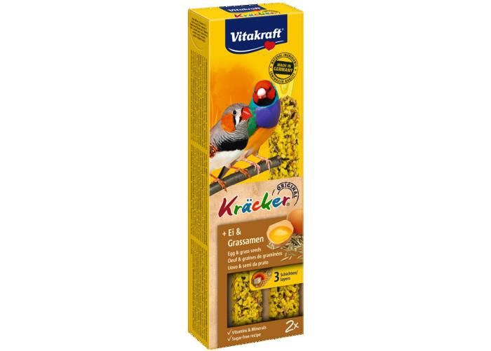 Eksootiliste lindude maius kräcker muna&rohuseemned n2 suurendatud