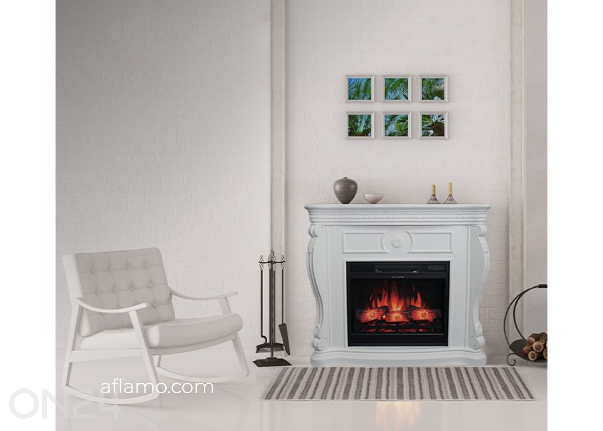 Elektrikamin Aflamo Lex LED 60 3D suurendatud