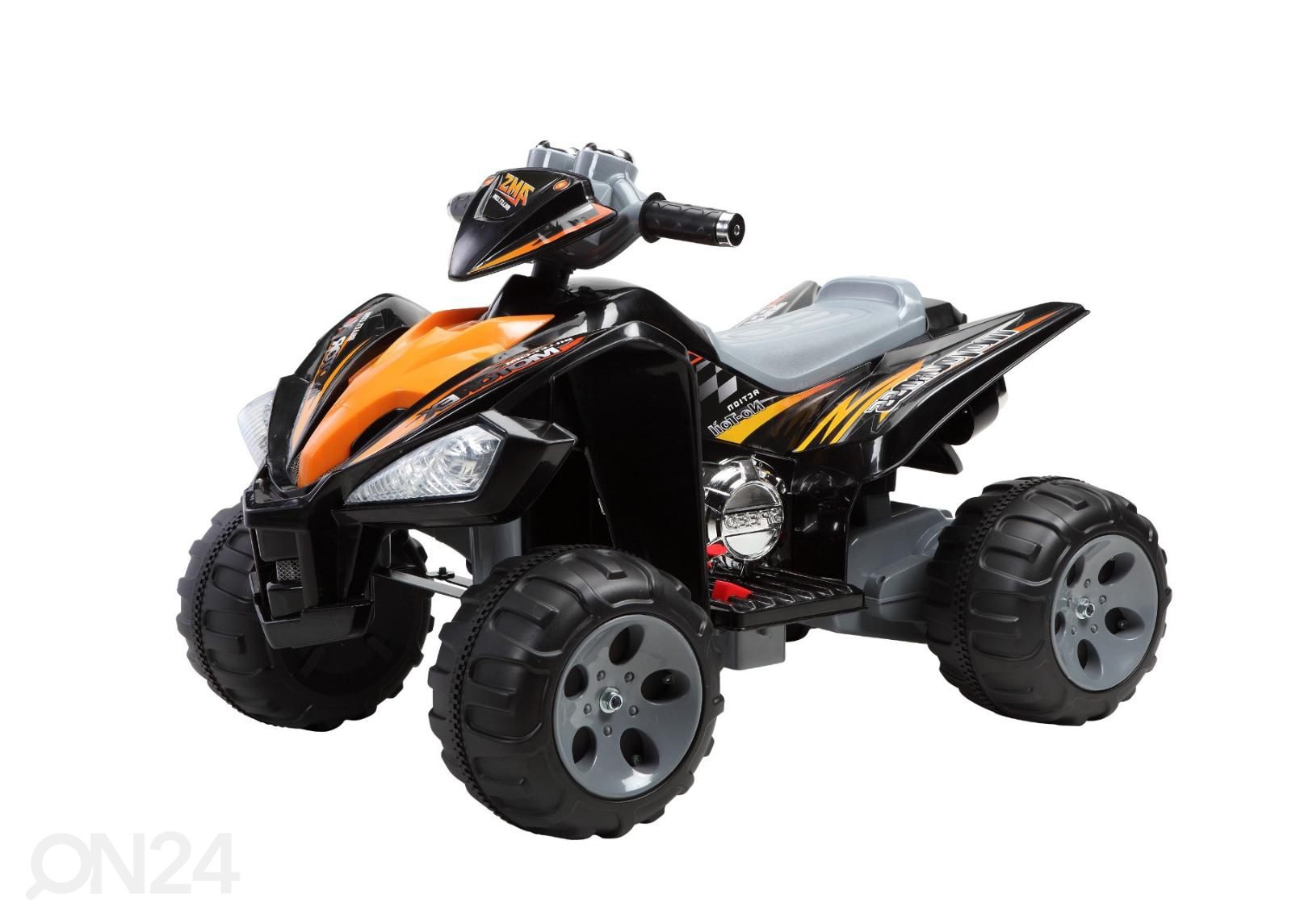 Elektriline ATV 12 V kollane suurendatud
