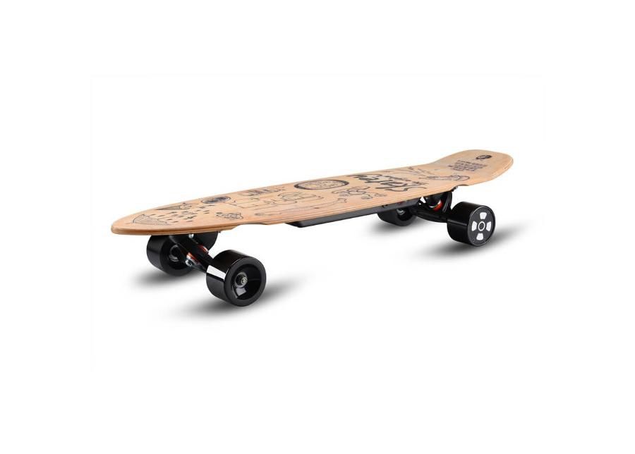 Elektriline longboard Skatey 350L Wood Art suurendatud