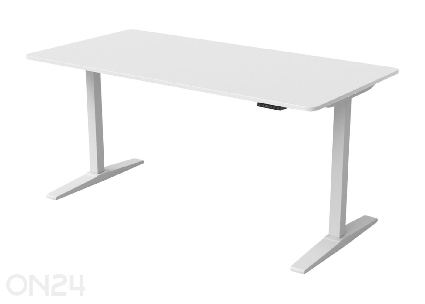 Elektriliselt reguleeritav kirjutuslaud Kento 80x160 cm suurendatud