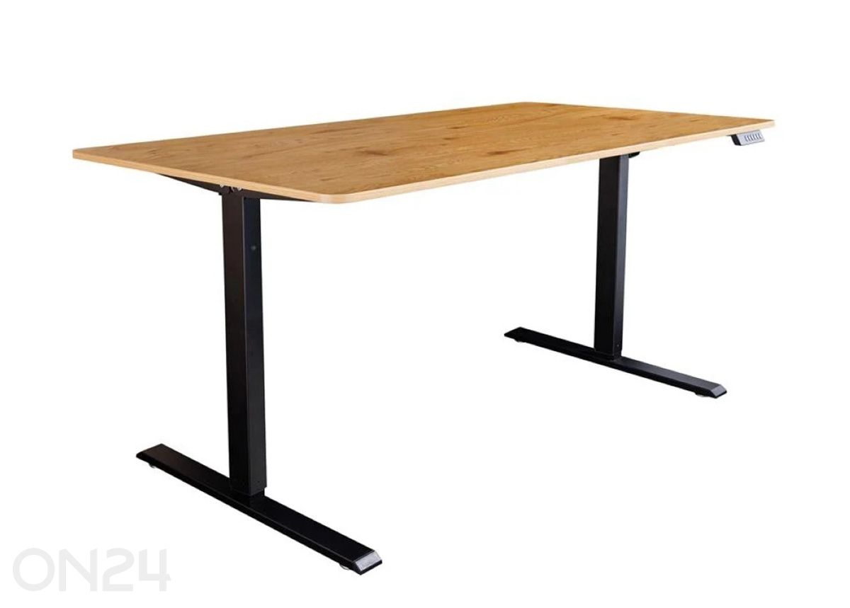 Elektriliselt reguleeritav kirjutuslaud Oak 160 cm suurendatud