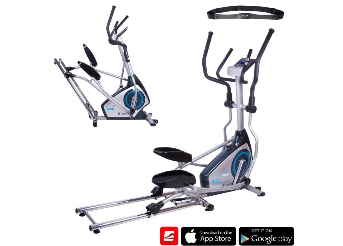 Elliptiline trenažöör inCondi ET520i inSPORTline suurendatud