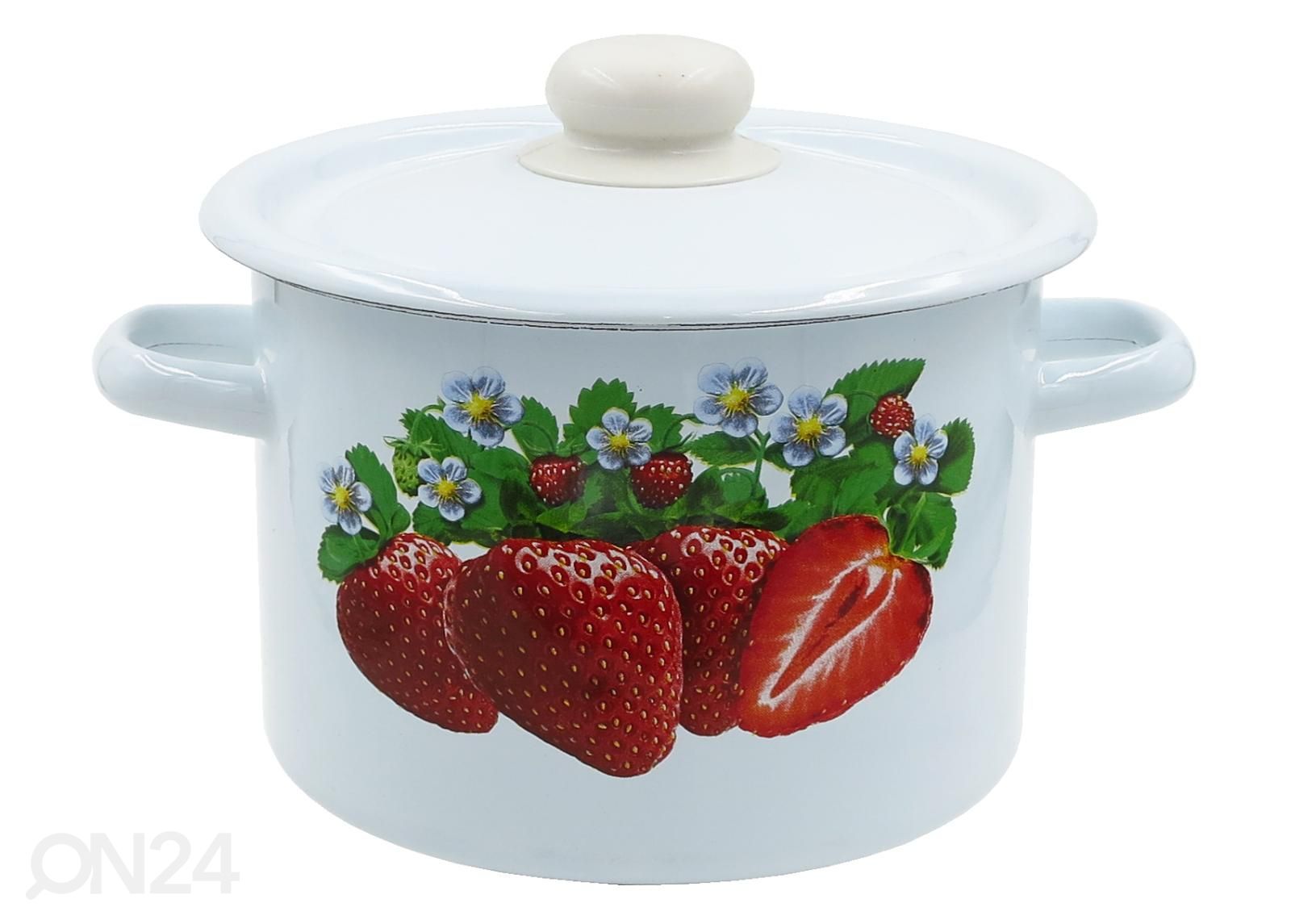 Emailpott Maasikas 3 L suurendatud