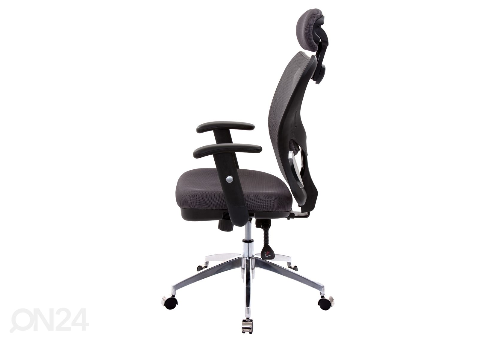 Ergonoomiline töötool Evita Deluxe must suurendatud
