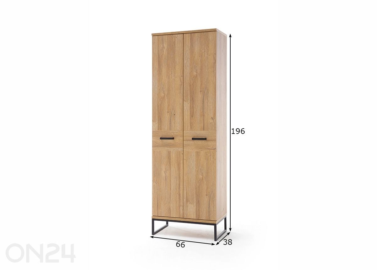 Esikukapp Toledo suurendatud mõõdud