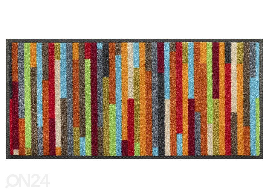 Esikumatt Mikado Stripes 35x75 cm suurendatud