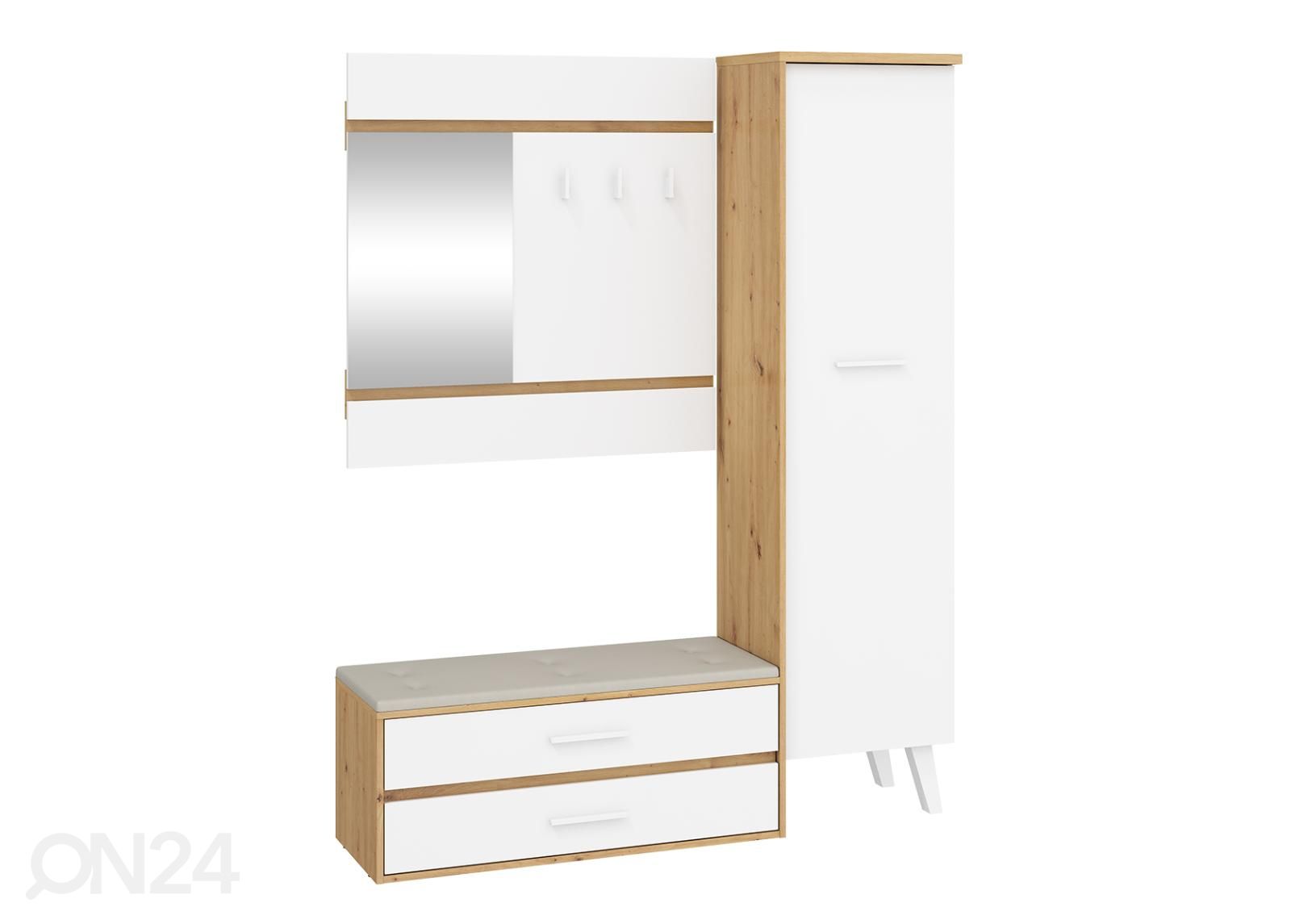 Esikumööbel Clon 150 cm suurendatud