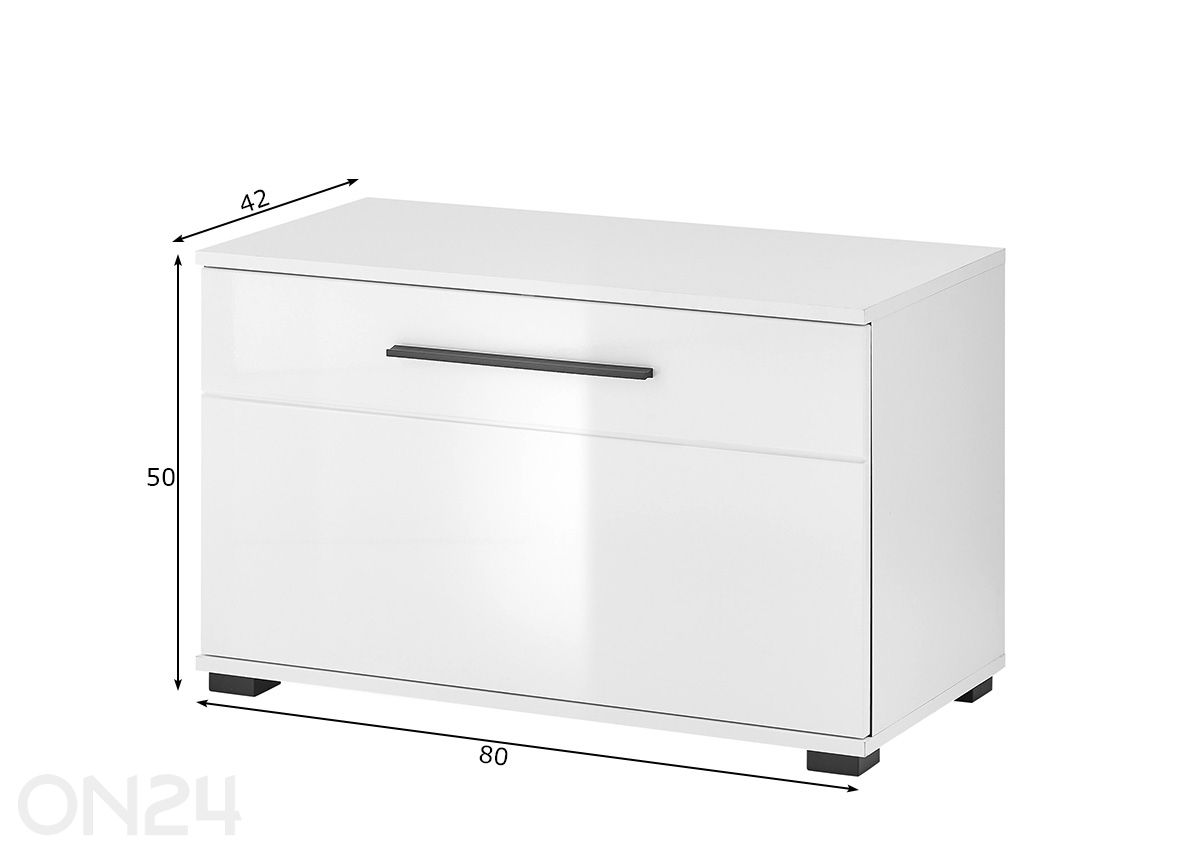 Esikupink Cantara suurendatud mõõdud