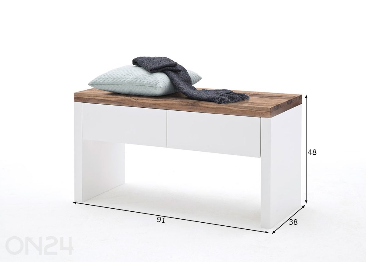 Esikupink Romina suurendatud mõõdud