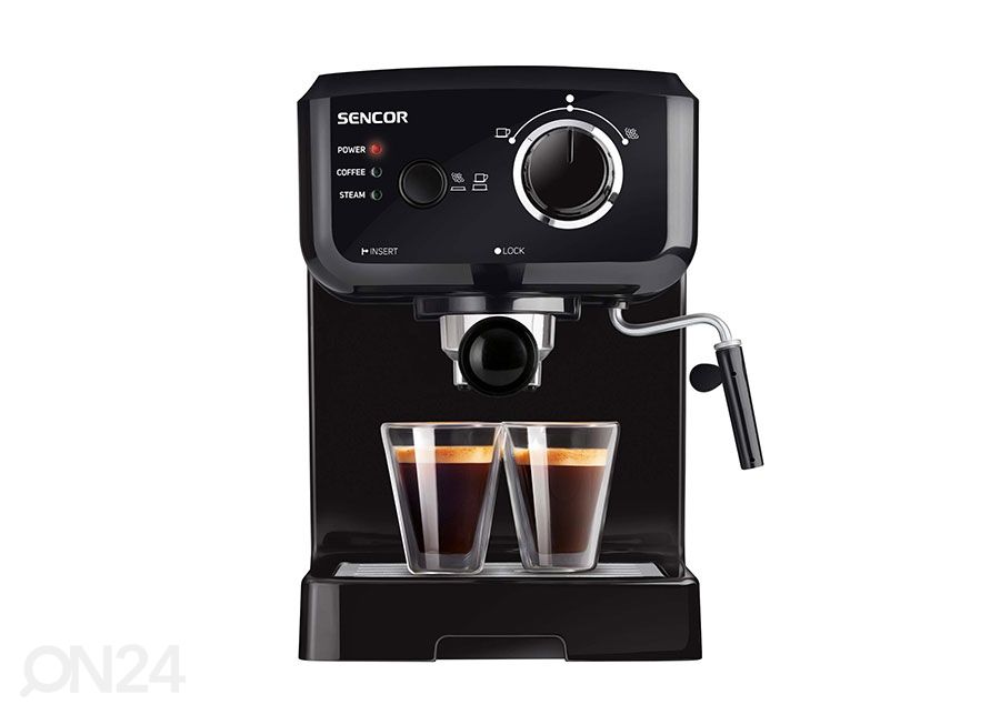 Espressomasin Sencor suurendatud