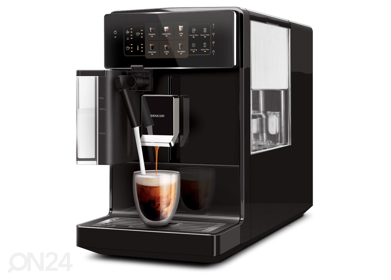 Espressomasin Sencor suurendatud