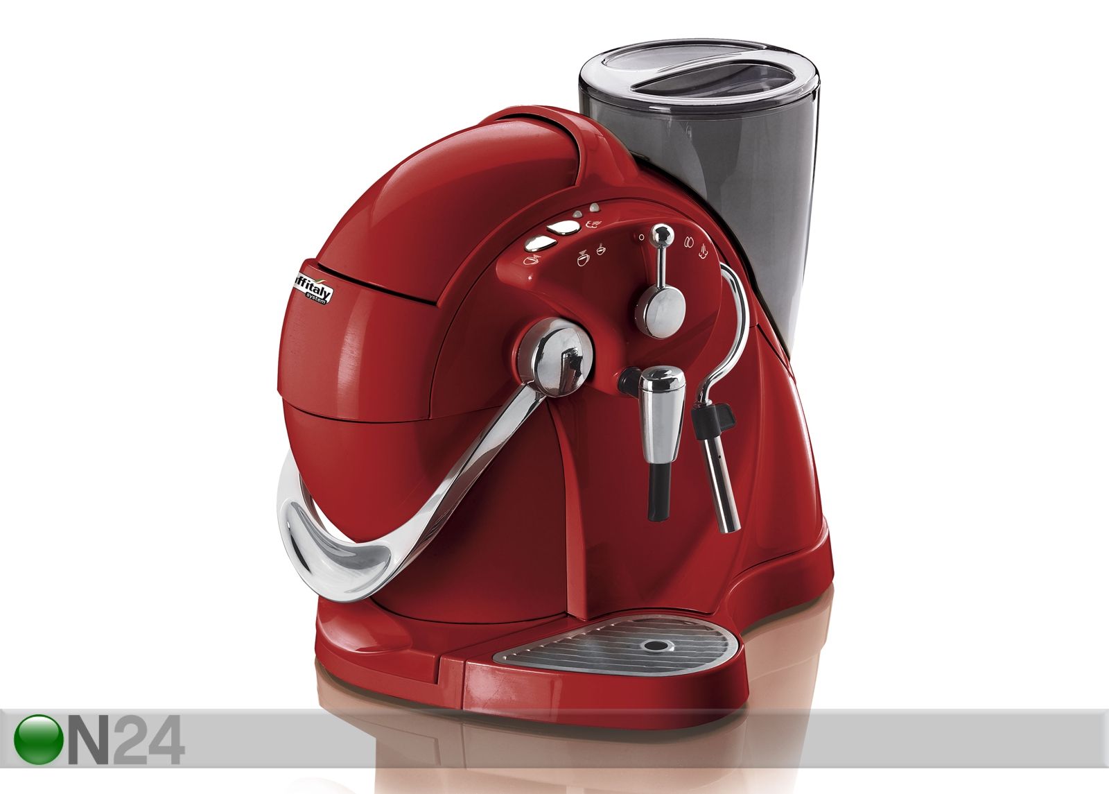 Espressomasina komplekt suurendatud