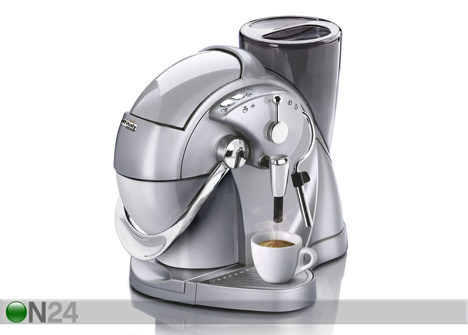 Espressomasina komplekt suurendatud