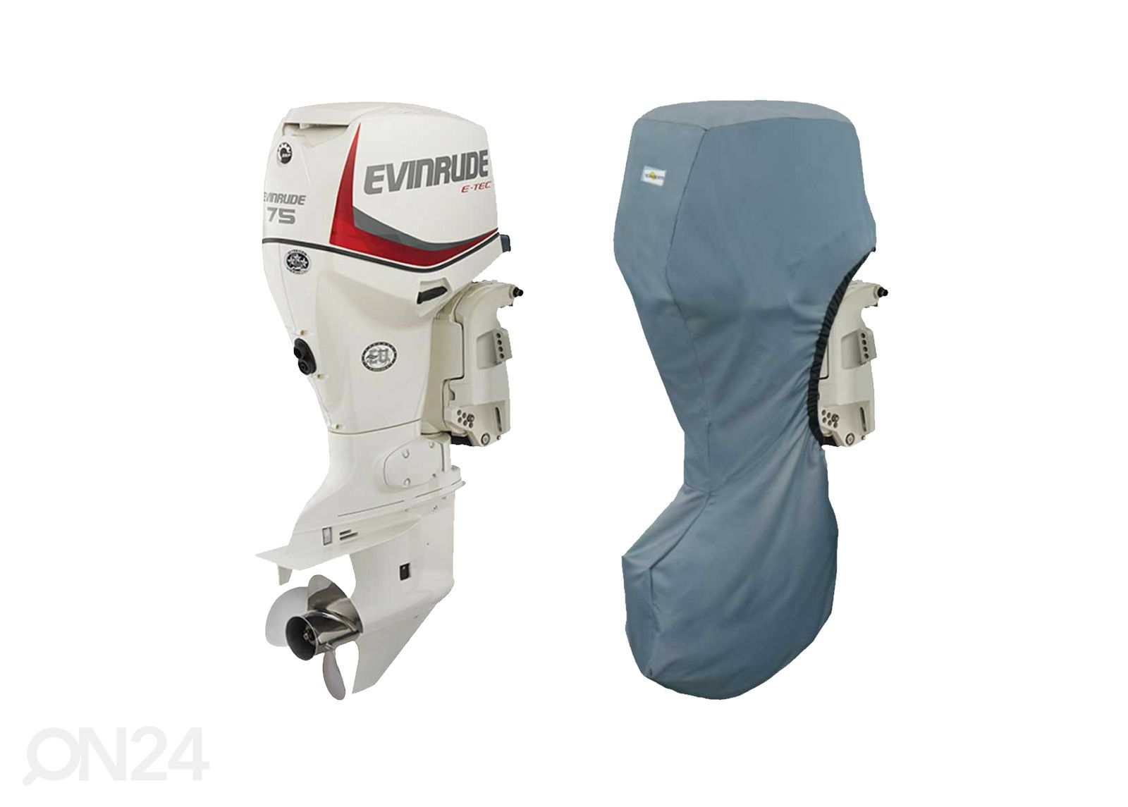 Evinrude päramootori täiskate E-TEC 75-90 hp 20'' 2003- suurendatud
