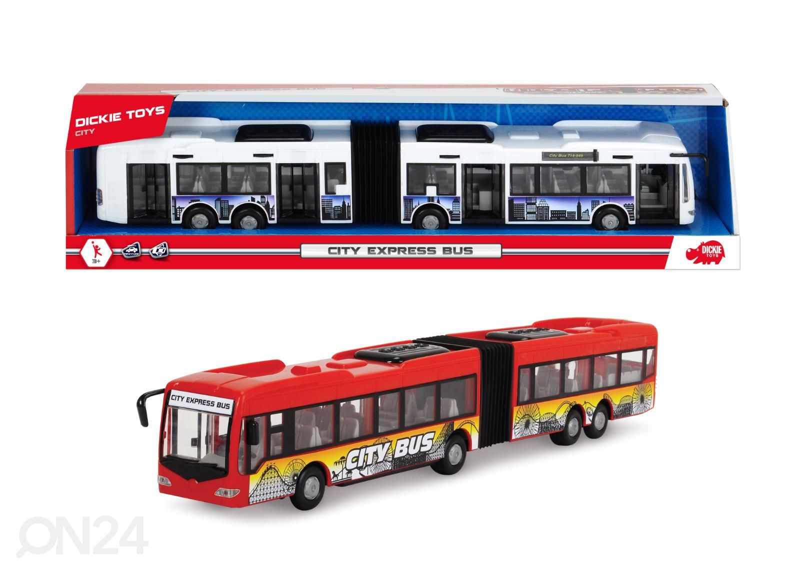Express buss Dickie Toys suurendatud