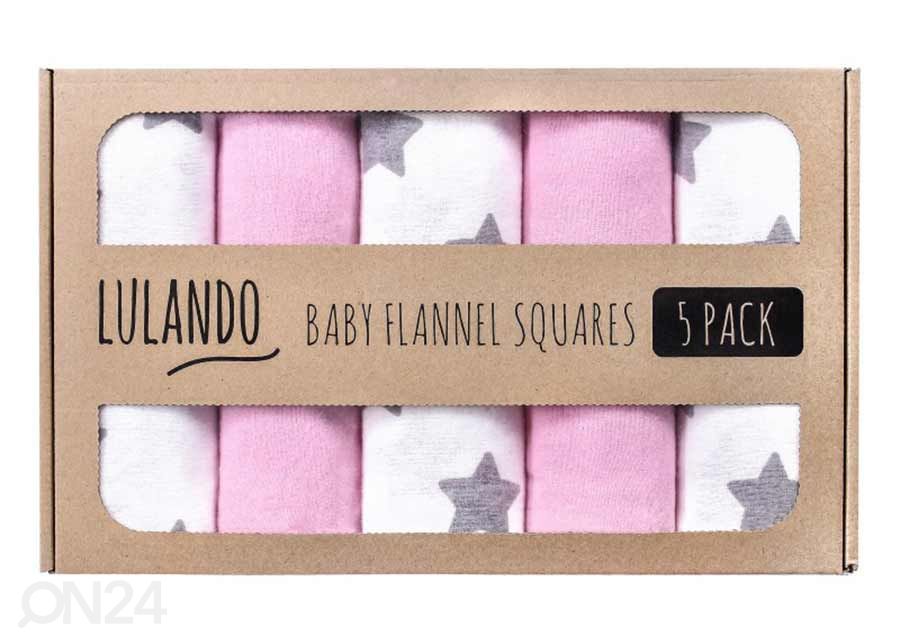 Flanellist lapid Lulando 70X80 cm 5 tk suurendatud