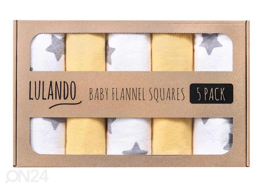Flanellist lapid Lulando 70X80 cm 5 tk suurendatud