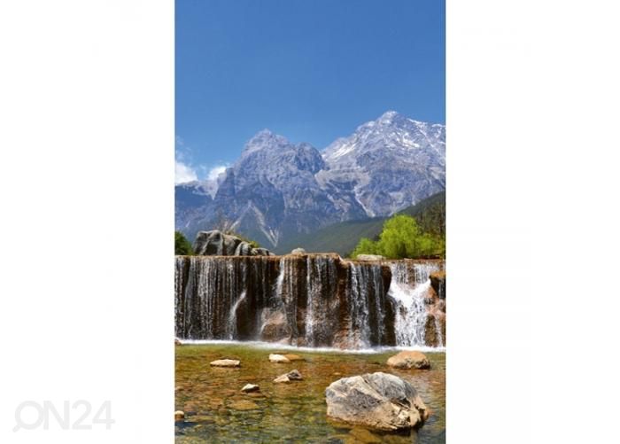 Fliis fototapeet Alps 150x250 cm suurendatud