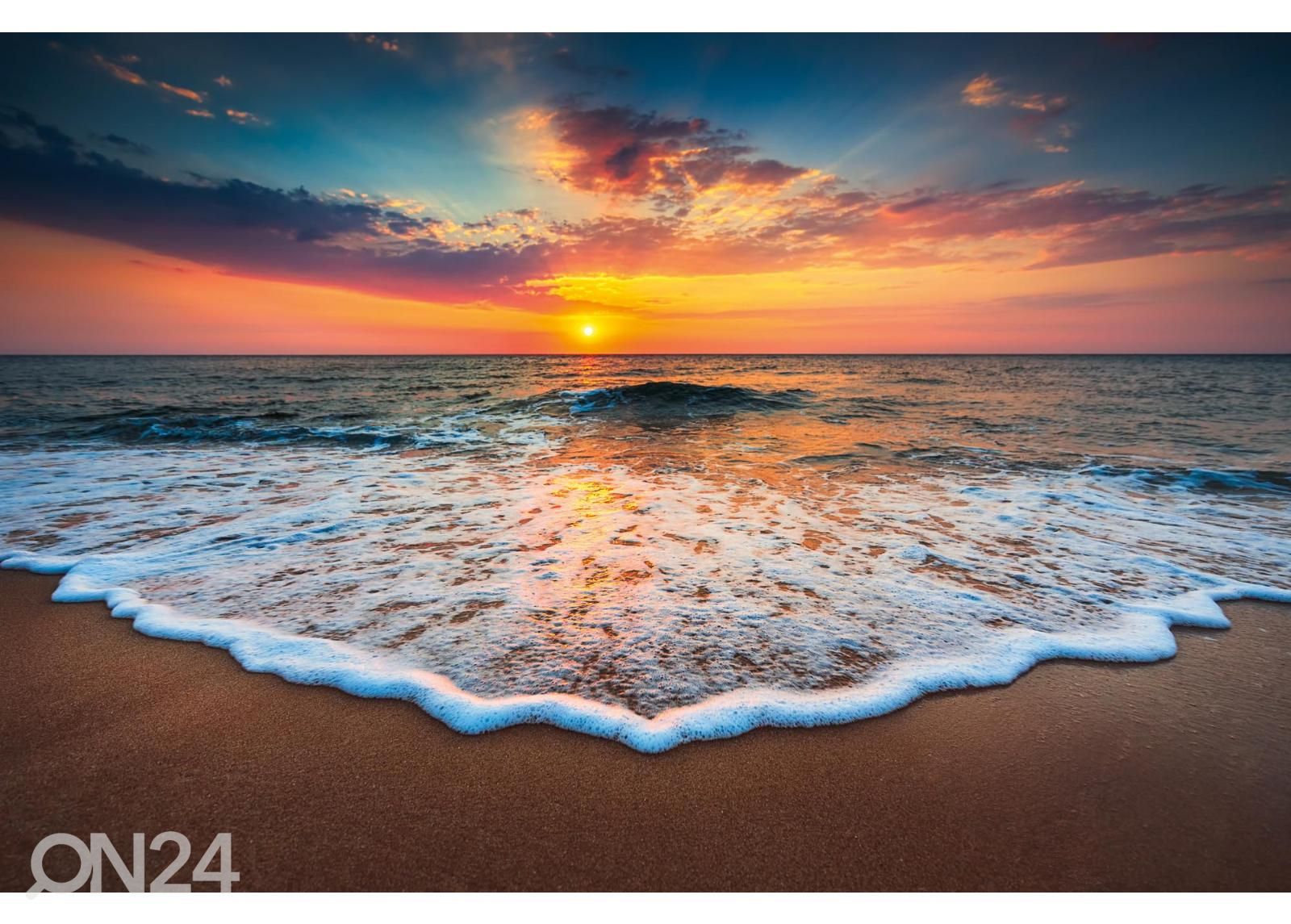 Fliis fototapeet Beautiful Cloudscape suurendatud