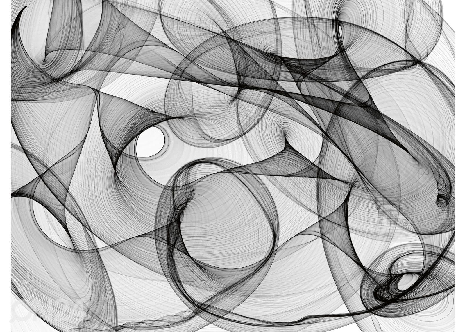 Fliis fototapeet Black And White Pattern Background suurendatud