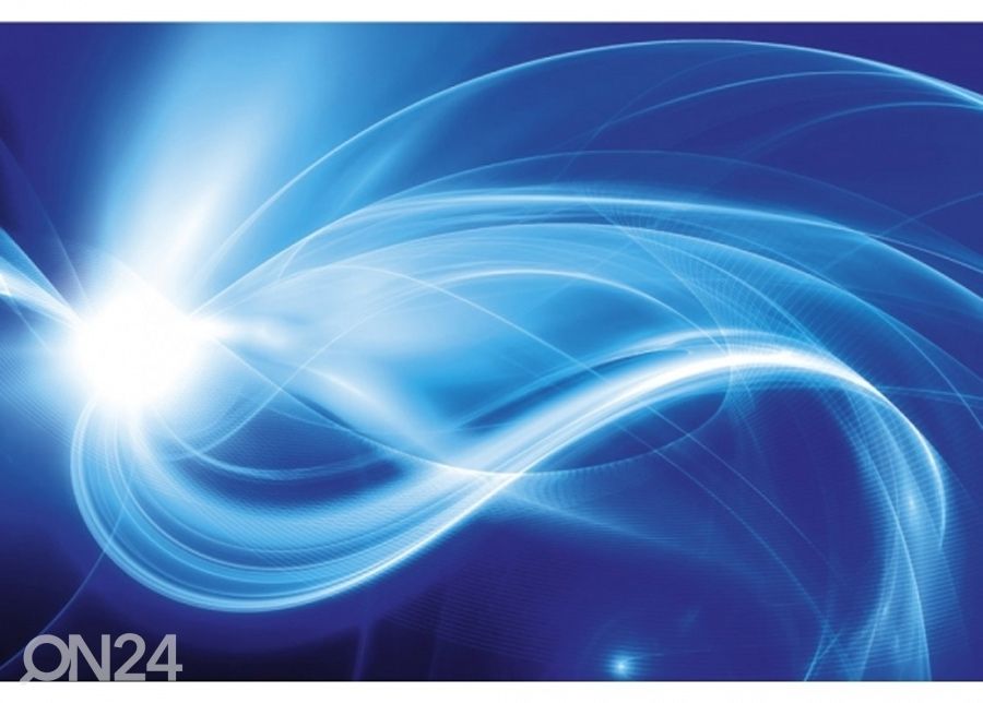 Fliis fototapeet Blue abstract 150x250 cm suurendatud