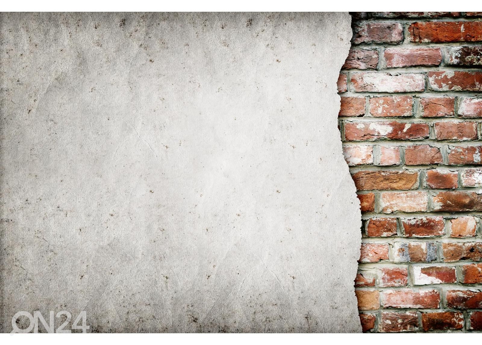 Fliis fototapeet Brick Backrground  suurendatud
