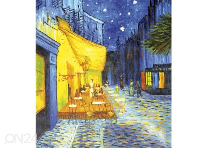 Fliis fototapeet Cafe terrace 225x250 cm suurendatud