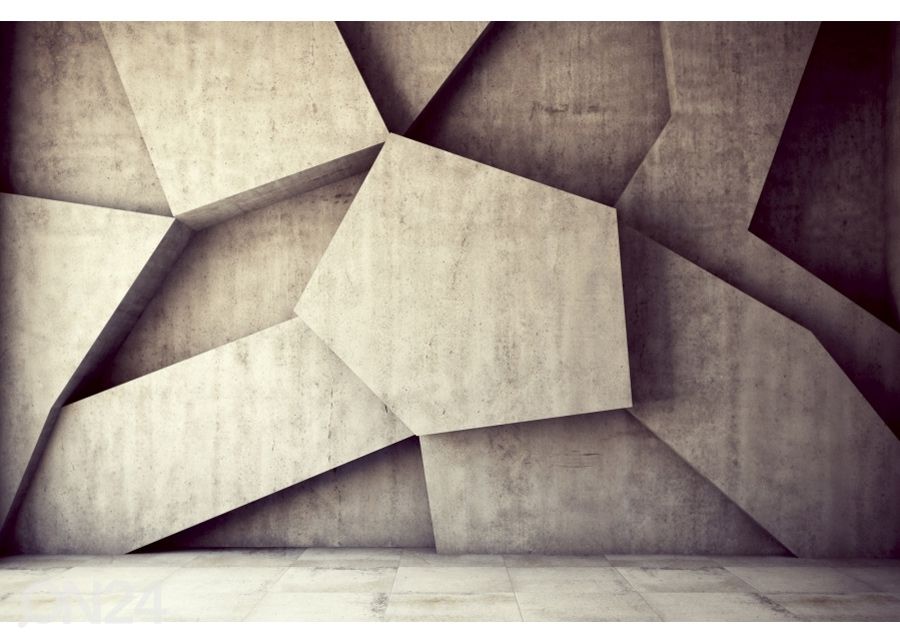 Fliis fototapeet Concrete background 150x250 cm suurendatud