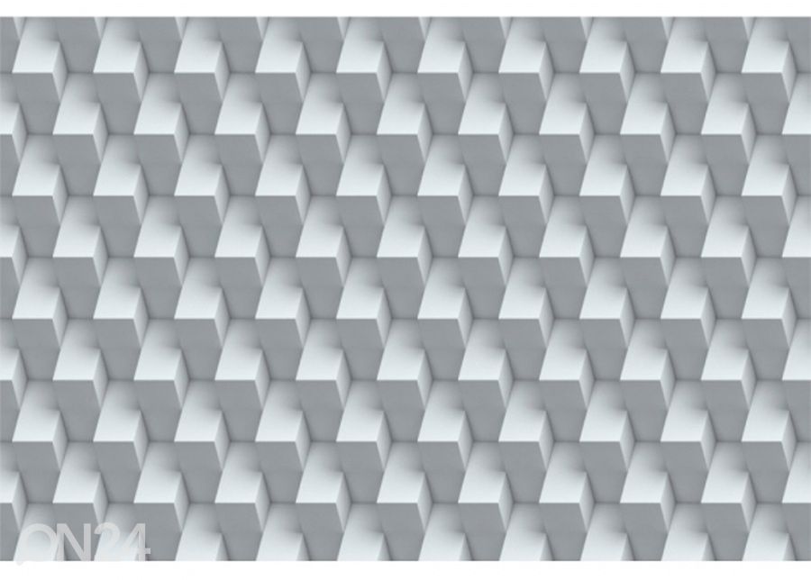 Fliis fototapeet Cube wall 150x250 cm suurendatud