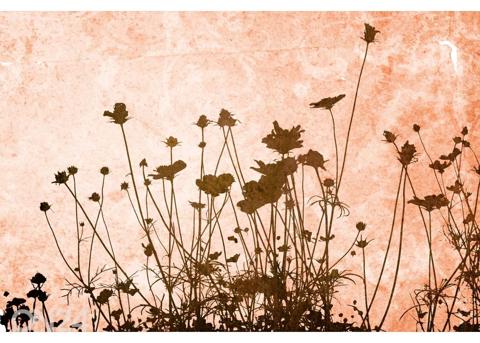 Fliis fototapeet Flower Abstract Texture suurendatud