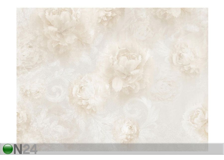 Fliis fototapeet Flowers 1 360x270 cm suurendatud