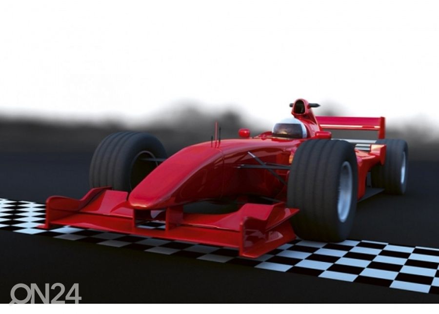Fliis fototapeet Formula 225x250 cm suurendatud