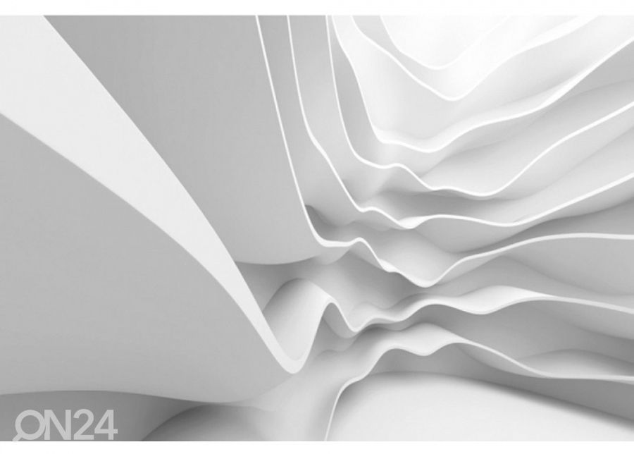 Fliis fototapeet Futuristic wave 150x250 cm suurendatud