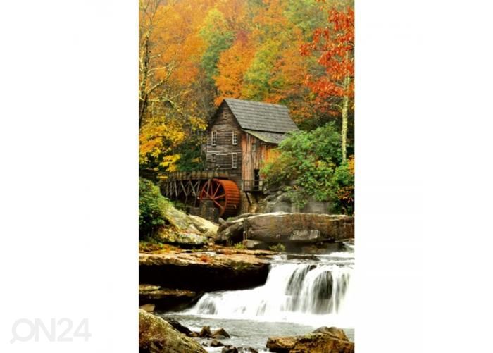 Fliis fototapeet Grist mill 150x250 cm suurendatud