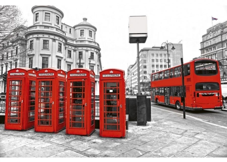 Fliis fototapeet London 150x250 cm suurendatud