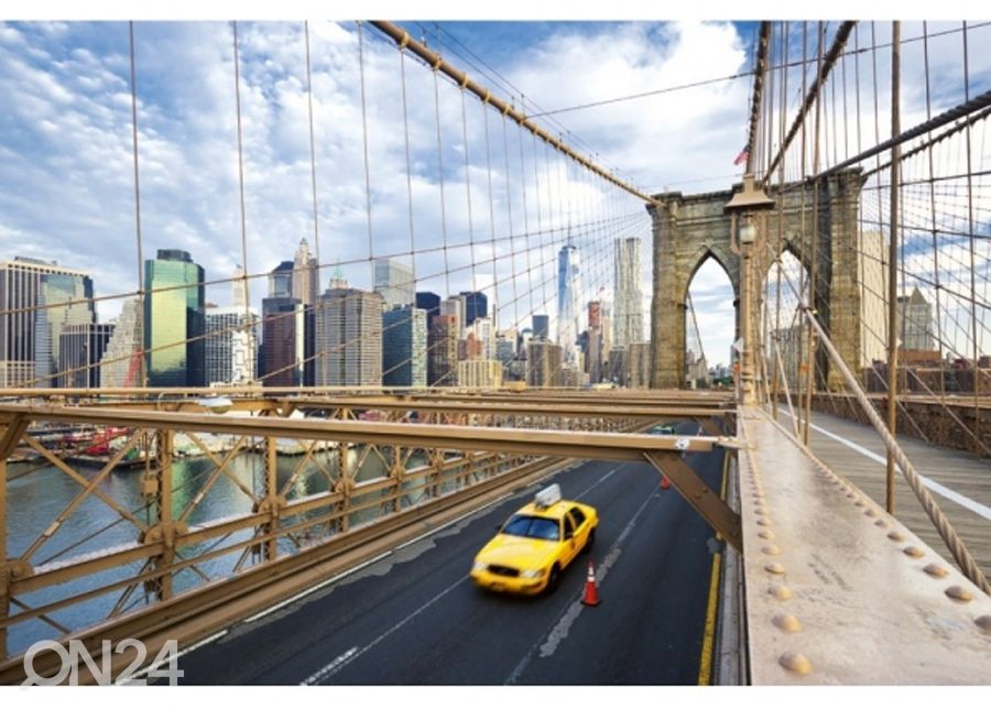 Fliis fototapeet New york city 225x250 cm suurendatud