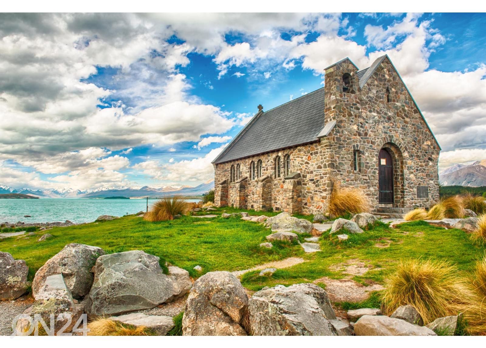 Fliis fototapeet Old Church  suurendatud