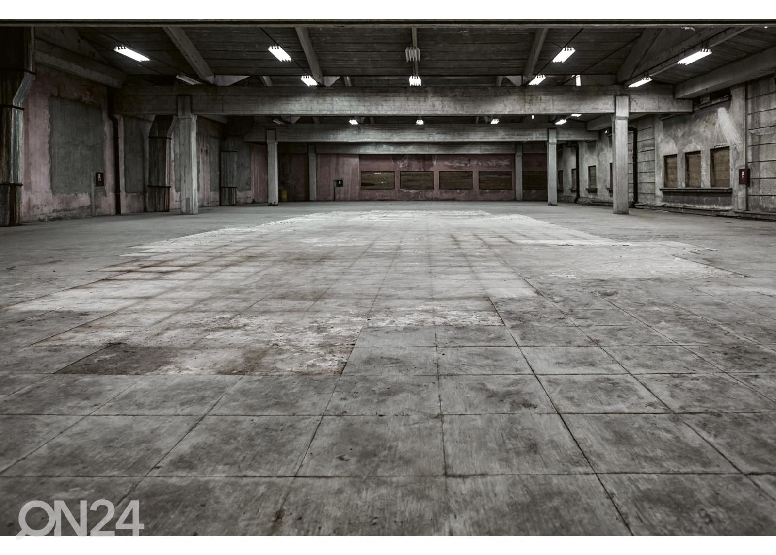 Fliis fototapeet Old Factory Building suurendatud