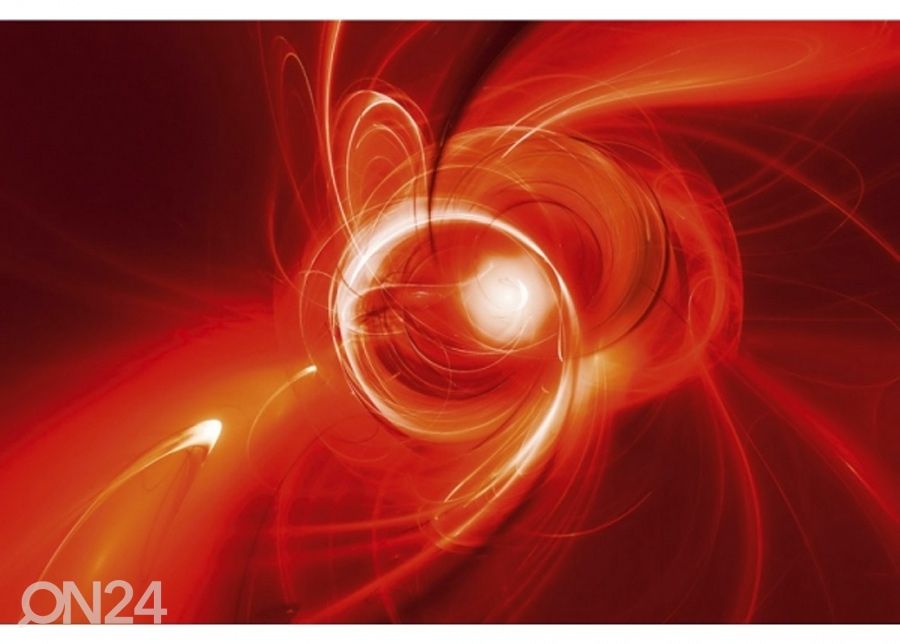 Fliis fototapeet Red abstract 150x250 cm suurendatud