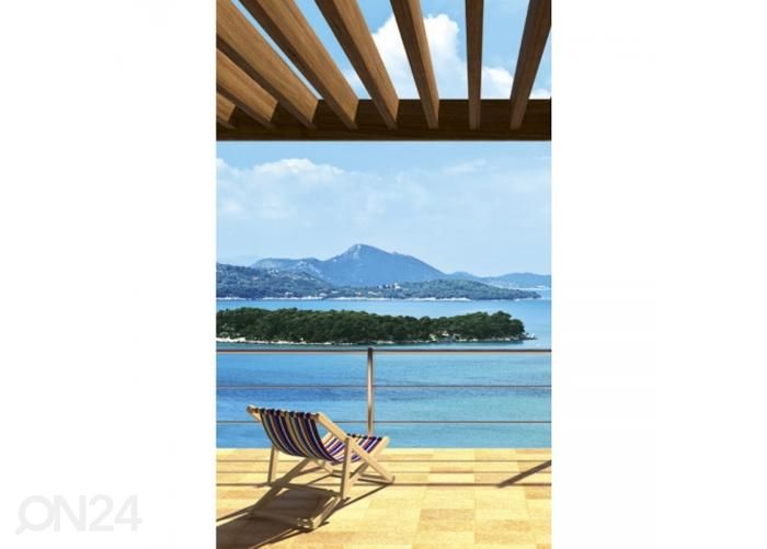 Fliis fototapeet Sea view 150x250 cm suurendatud