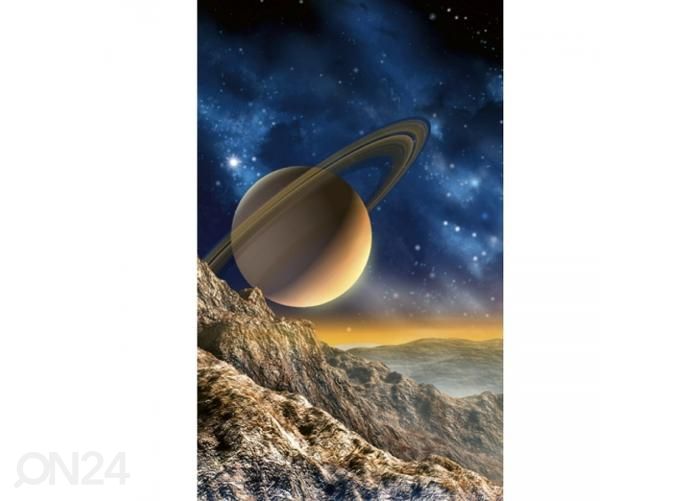 Fliis fototapeet Spacescape 150x250 cm suurendatud