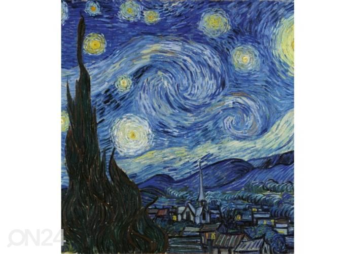 Fliis fototapeet Starry night 225x250 cm suurendatud