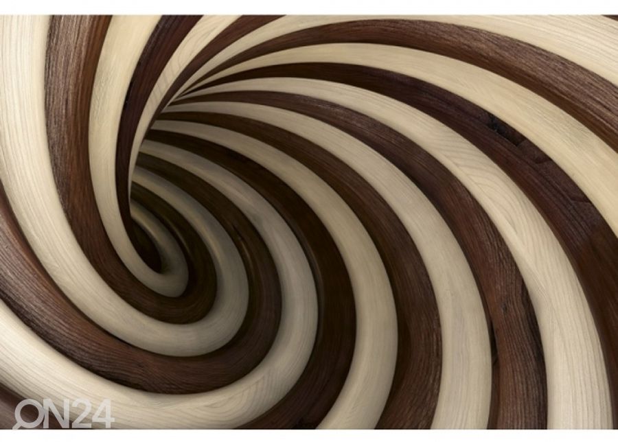 Fliis fototapeet Twisted tunnel 150x250 cm suurendatud