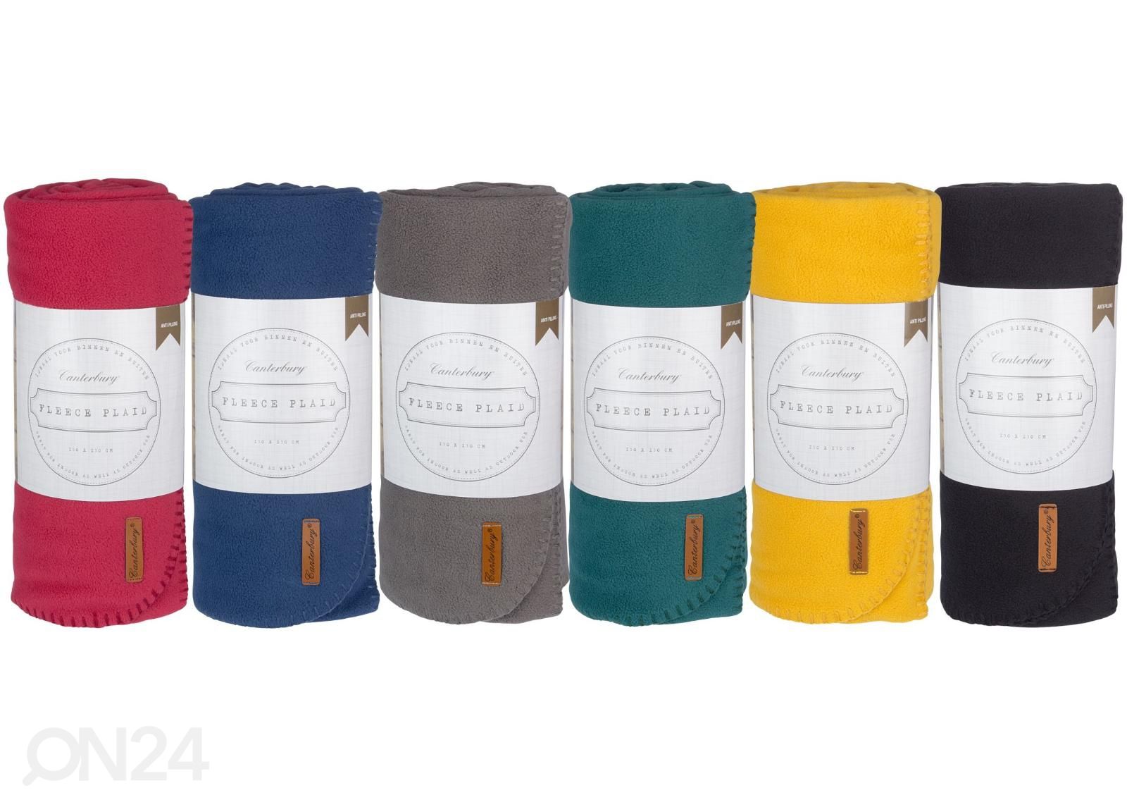 Fliisist pleed Cozy Canterbury suurendatud