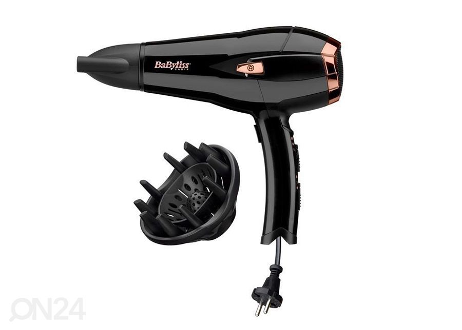 Föön Babyliss 2000 W sissekeritava juhtmega suurendatud