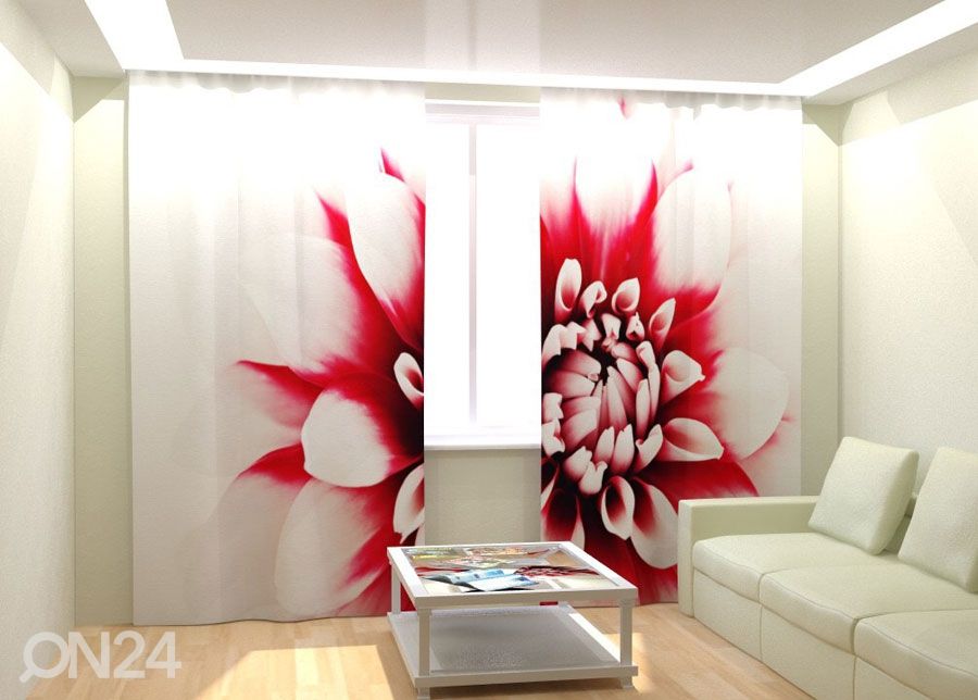 Fotokardinad Dahlia 300x260 cm suurendatud