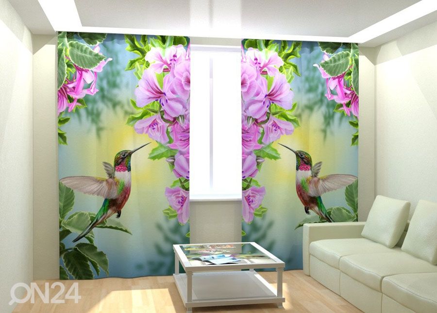 Fotokardinad Humming Bird 300x260 cm suurendatud