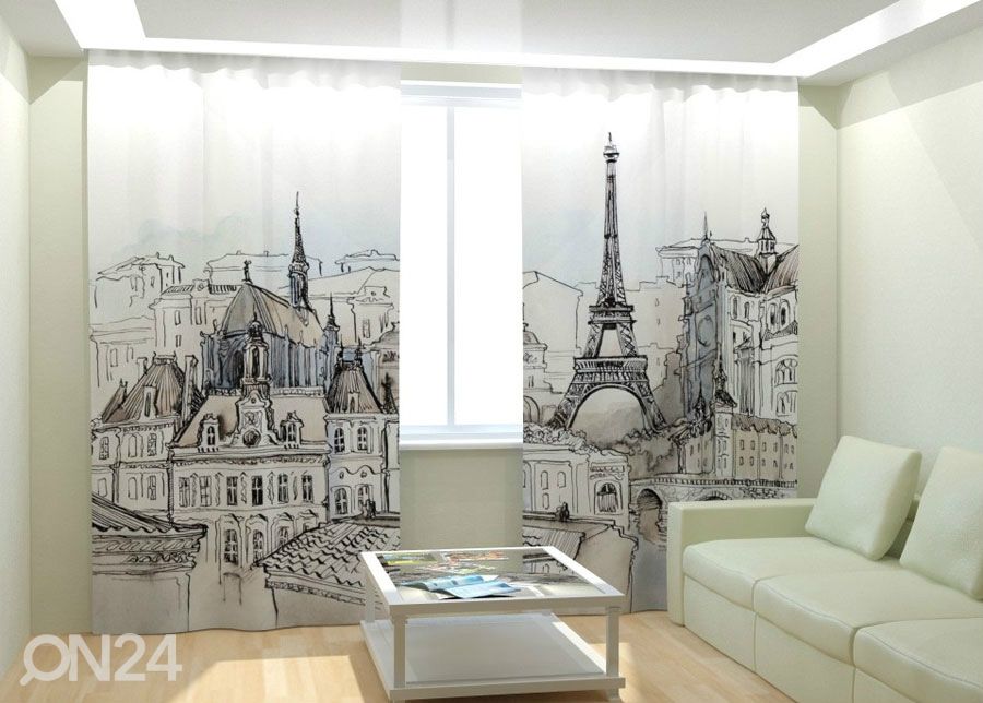 Fotokardinad Paris II 300x260 cm suurendatud