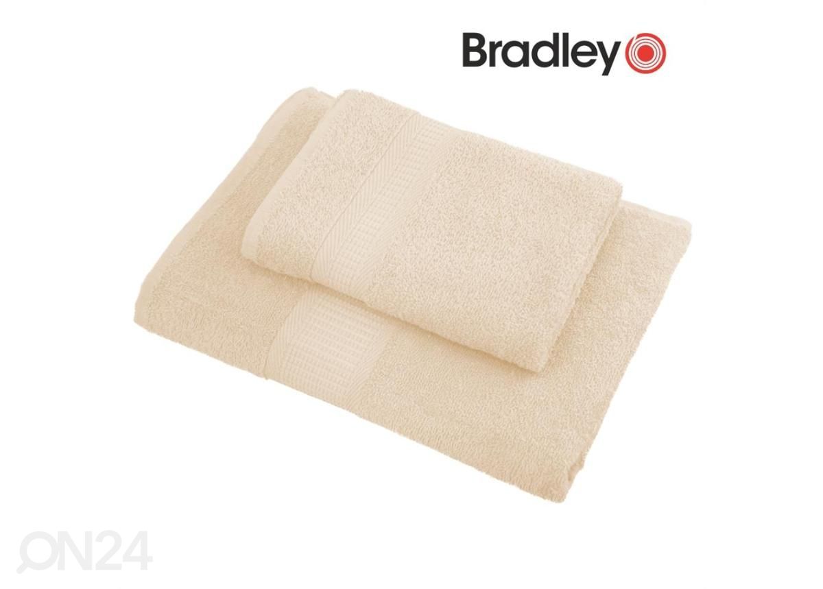 Froteerätik Bradley 70 x 140 cm, värvimata puuvill suurendatud